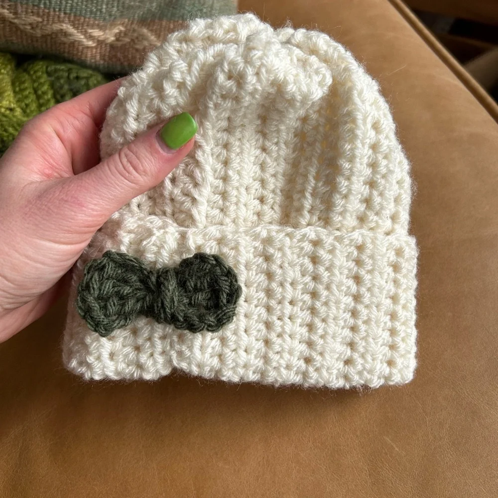 Crochet Newborn‎ Beanie